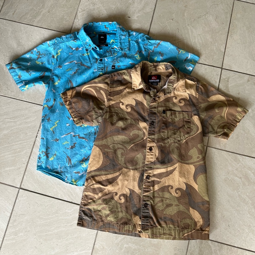 Quicksilver Boys Button-Up Shirts